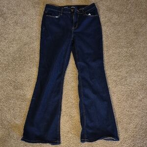 Old Navy Dark Indigo Flared Jeans